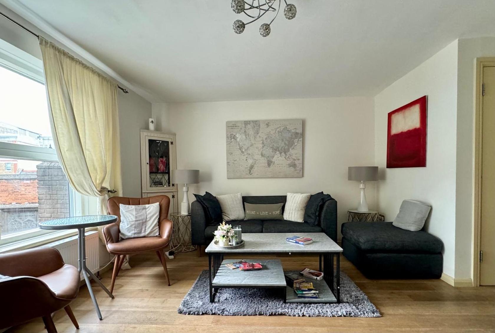Super Central Beautiful Three Bedroom London Exterior foto